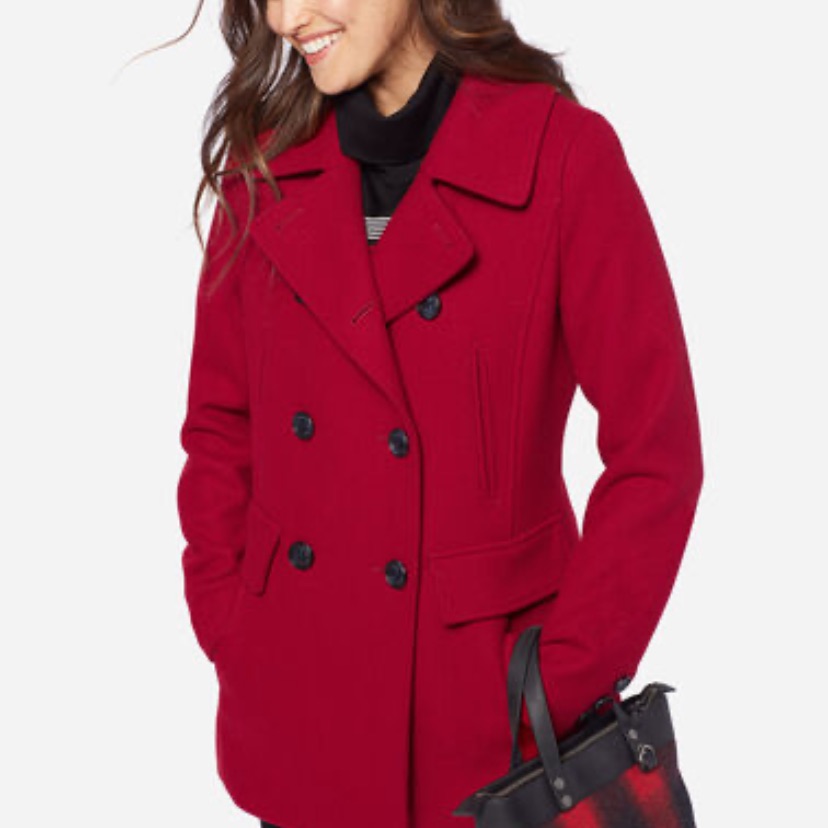 Like New Banana Rep Wool Coat